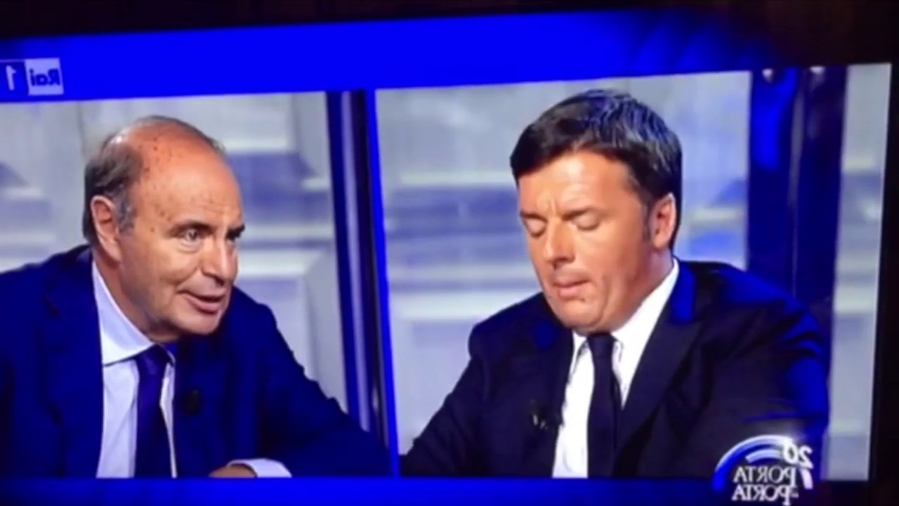 PORTA A PORTA – Renzi parla di Chico Forti