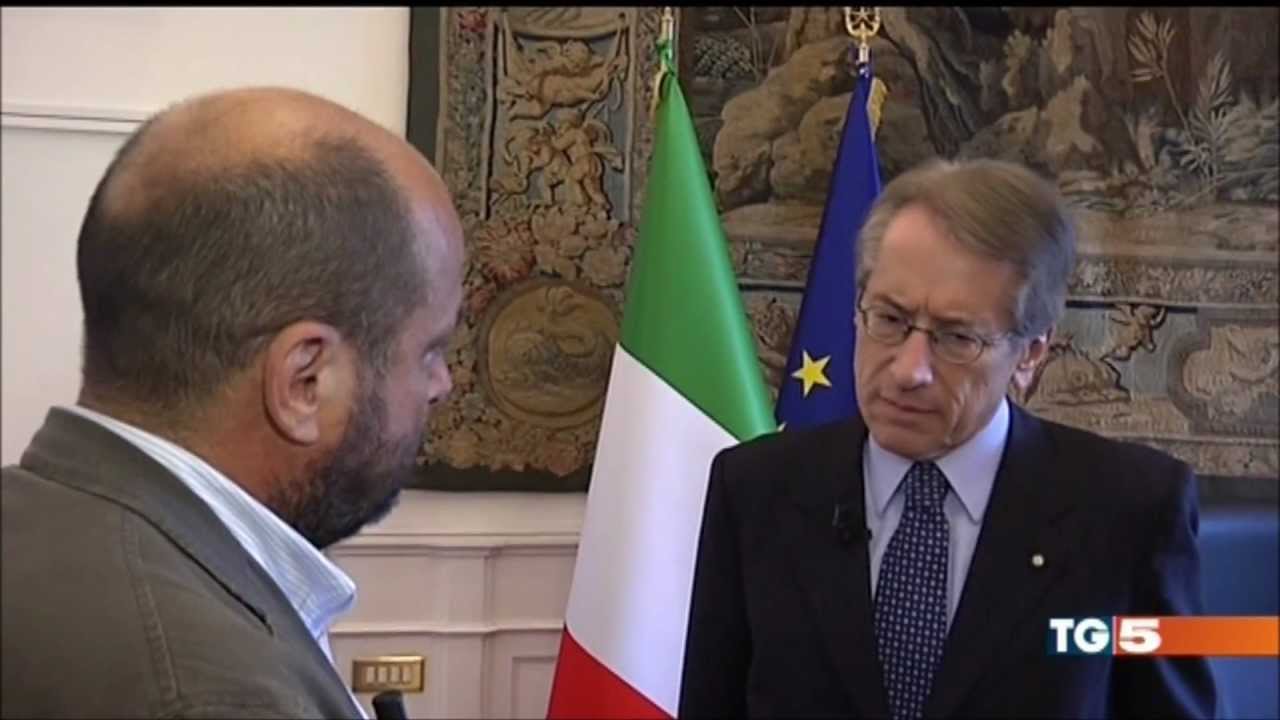 TG5 intervista al Ministro Giulio Terzi sul caso Chico Forti