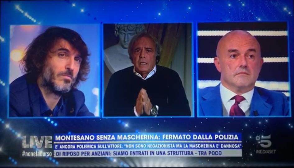 Live non è la d’Urso: Enrico Montesano parla di Chico Forti