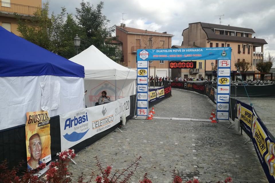 1° DUATHLON PIEVE DI VERNASCA per Chico Forti