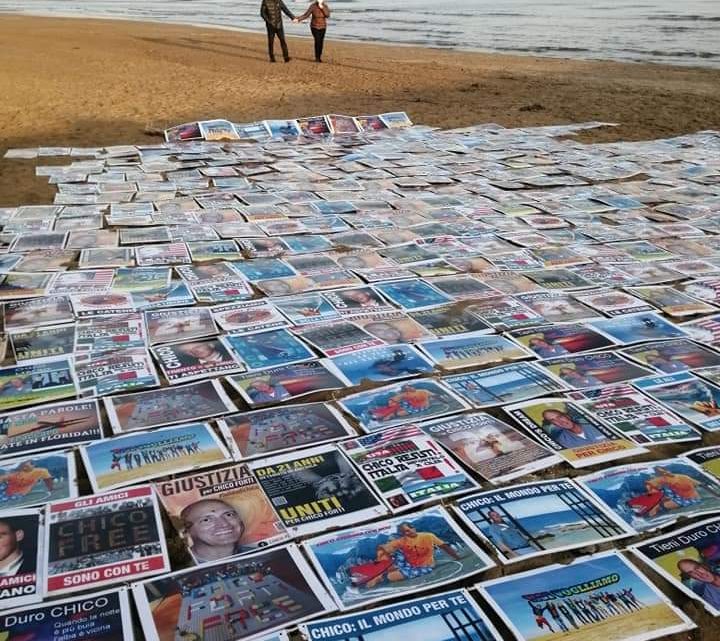 CAORLE – Installazione a sostegno di Chico