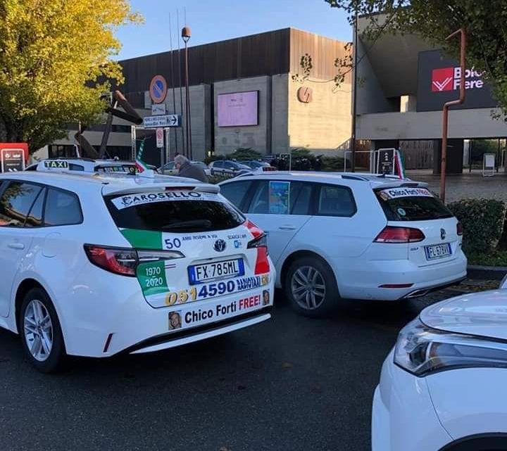 IL RESTO DEL CARLINO – “Taxi di Bologna sfilano per Chico Forti”