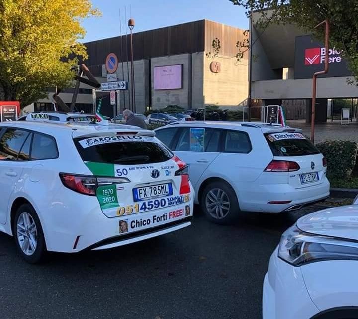 IL RESTO DEL CARLINO – “Taxi di Bologna sfilano per Chico Forti”