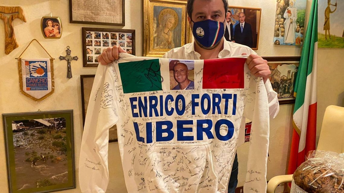 MATTEO SALVINI – “Chico Forti dovrebbe festeggiare il Natale con amici e parenti, non in galera lontano da casa”