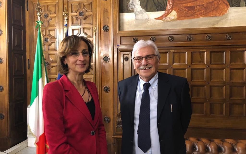 INCONTRO TRA GIANNI FORTI E LA MINISTRA MARTA CARTABIA