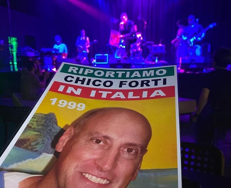 MICHELE CRISTOFORETTI dedica il suo concerto a Chico Forti