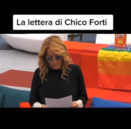 JO SQUILLO legge la lettera di Chico