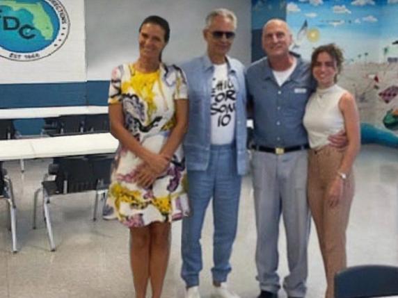 CORRIERE DEL TRENTINO – Andrea Bocelli in visita da Chico Forti: «Stare dalla sua parte è un vero obbligo morale»