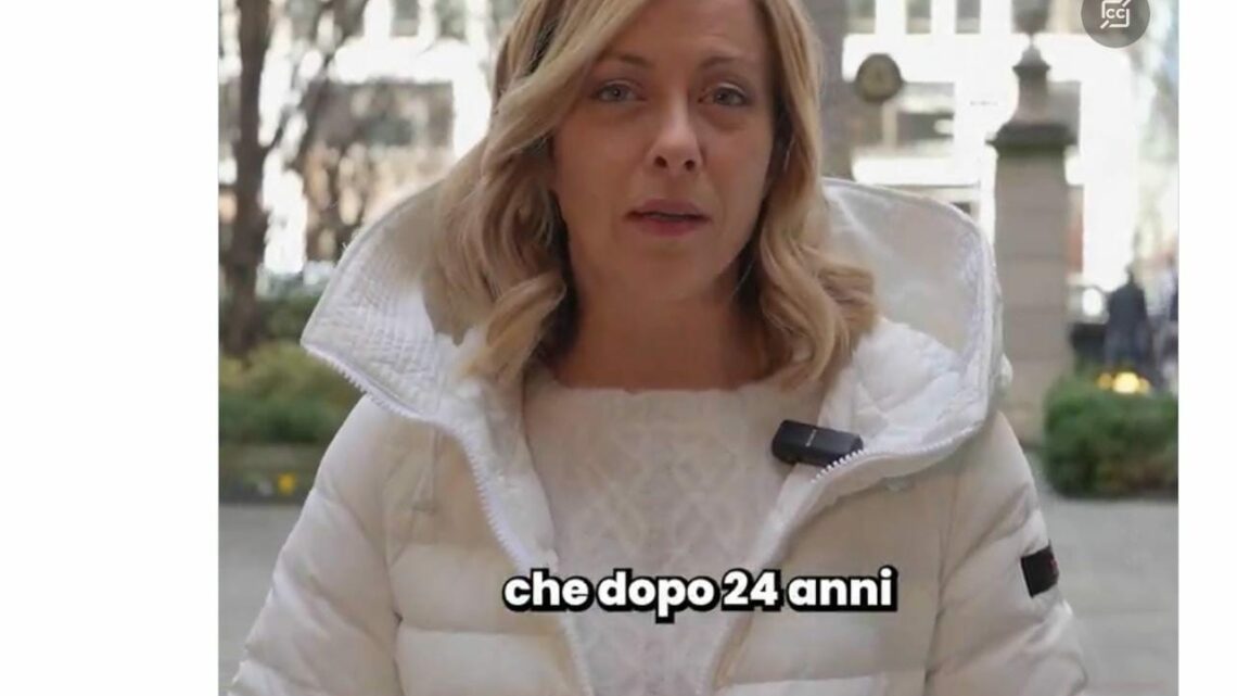 Giorgia Meloni – Firmata l’autorizzazione al trasferimento in Italia di Chico Forti
